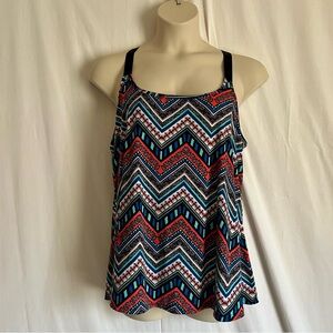 Maurices Multicolor Chevron Camisole